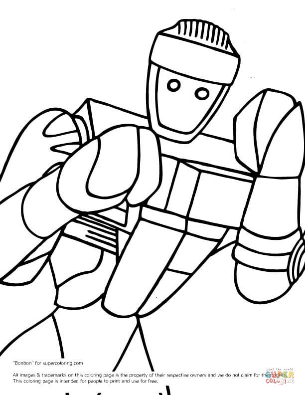 Real steel atom fighting coloring page free printable coloring pages