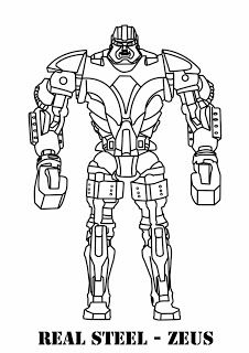 Coloring pages real steel coloring pages coloring pages for boys super coloring pages real steel