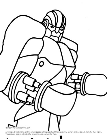 Real steel coloring pages free coloring pages