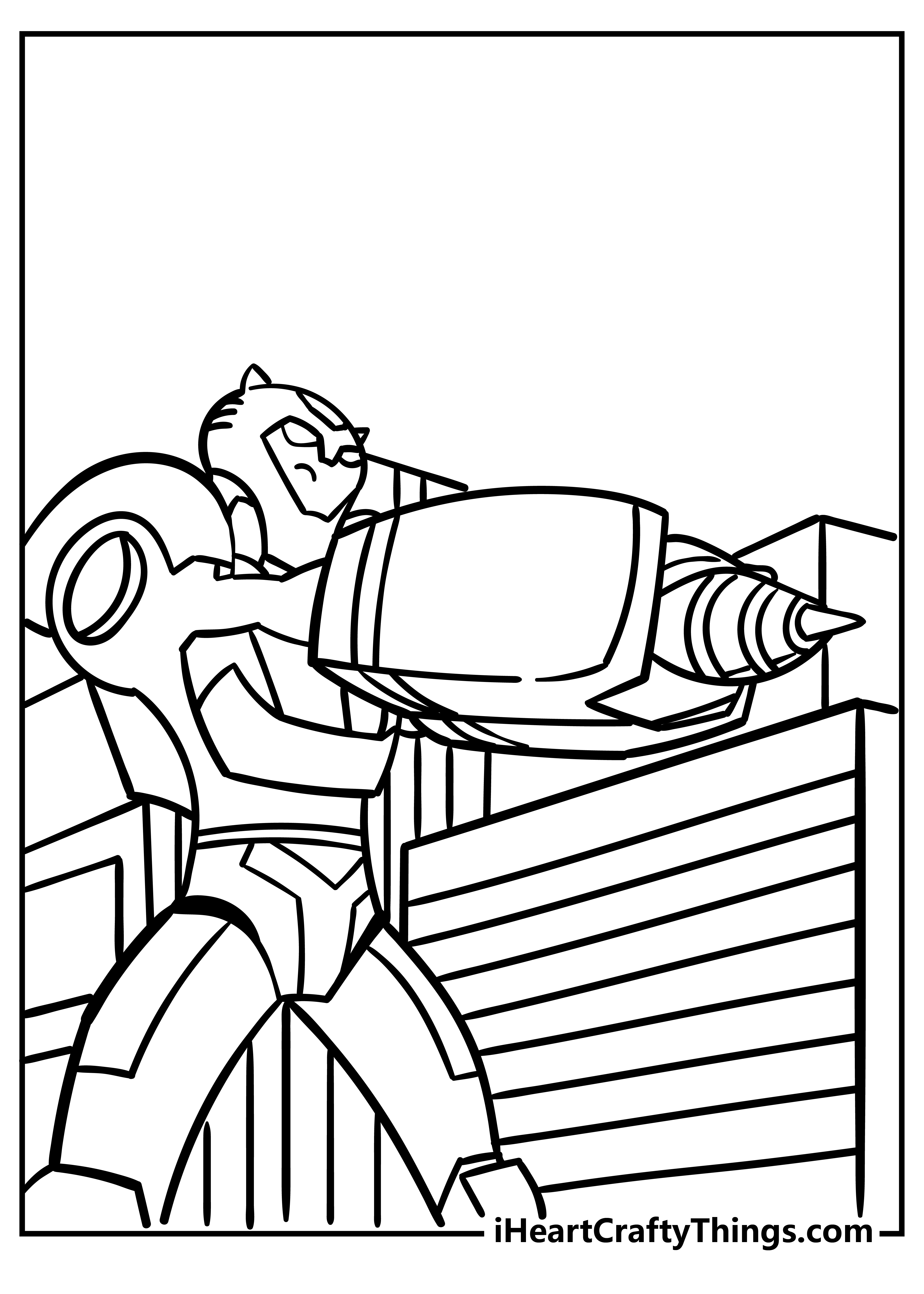 Bumblebee coloring pages free printables
