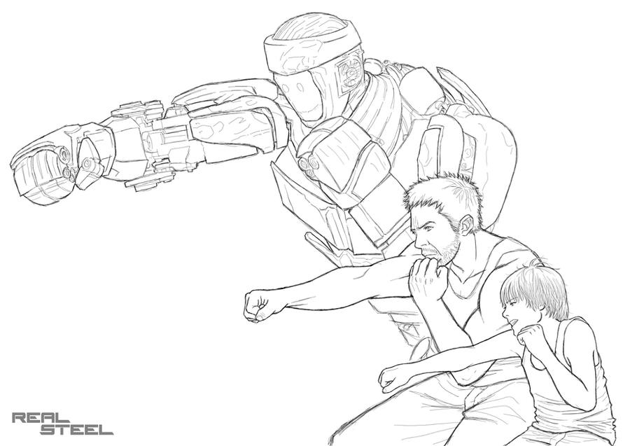 Real steel by thesevensin on