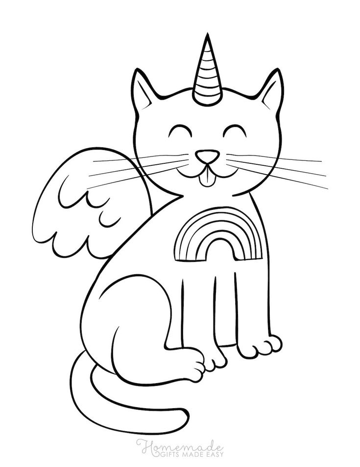 Magical unicorn coloring pages for kids adults cat coloring book birthday coloring pages unicorn coloring pages