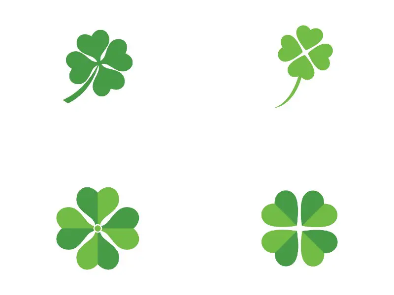 How to draw a leaf clover