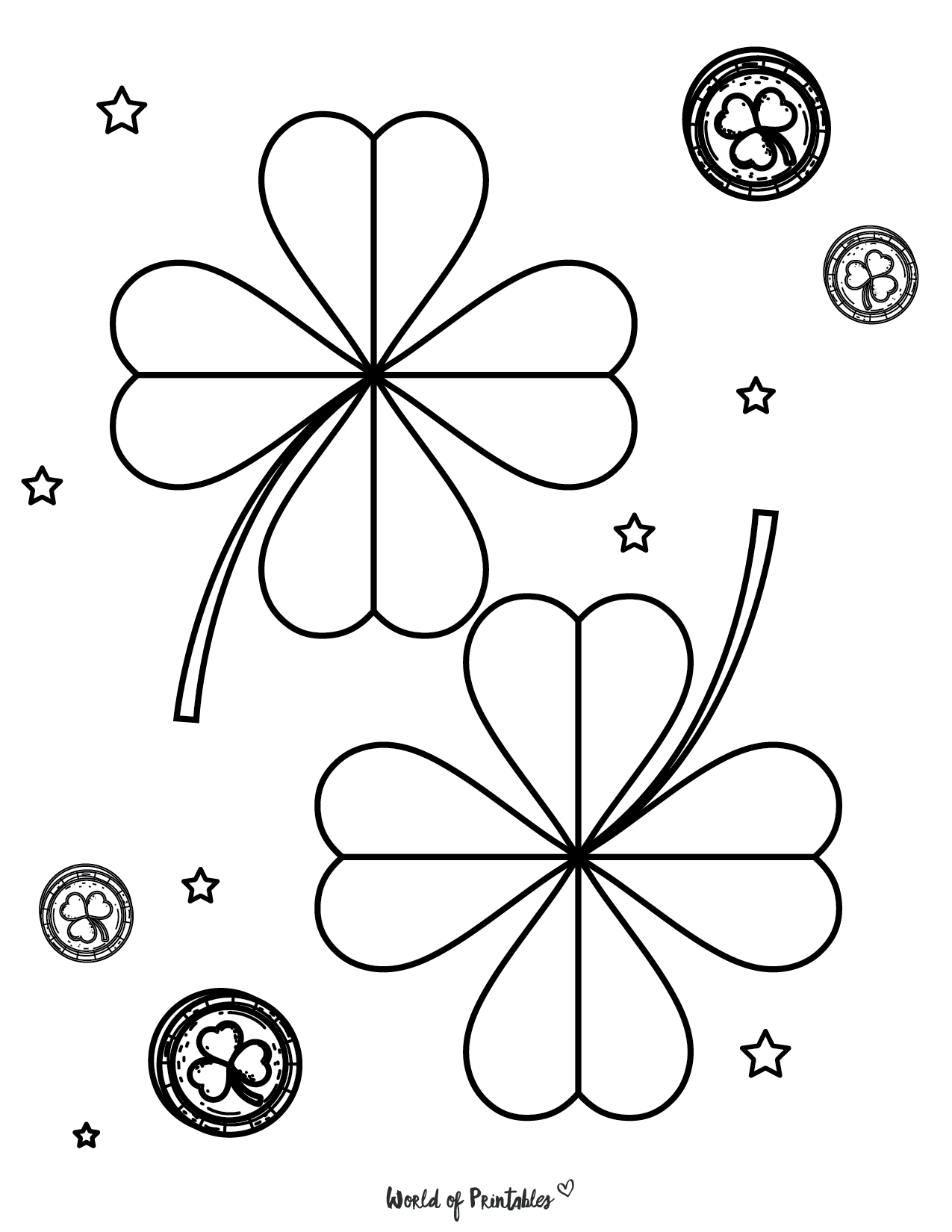 St patricks day coloring pages