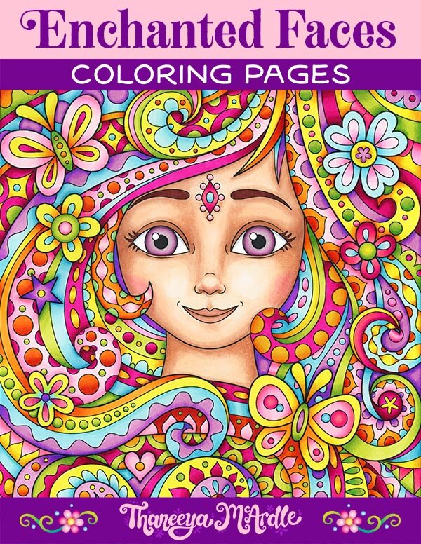 Free adult coloring pages â art is fun