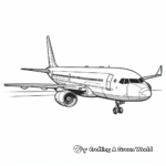 Airplane coloring pages