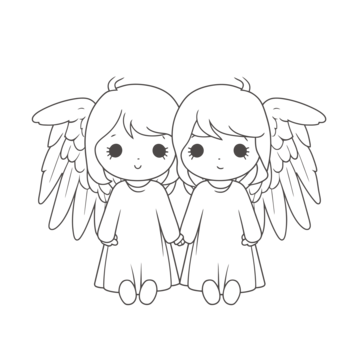 Real angel drawing png transparent images free download vector files
