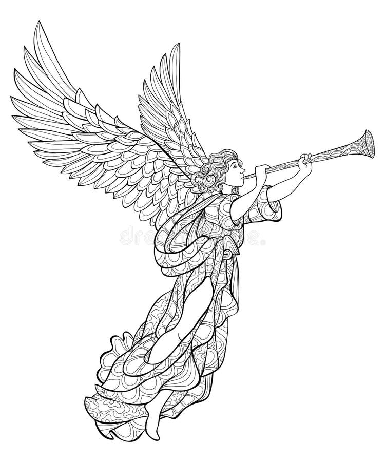 Angel stock illustrations â angel stock illustrations vectors clipart