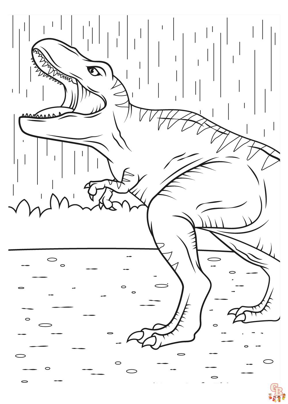 Realistic animal coloring pages