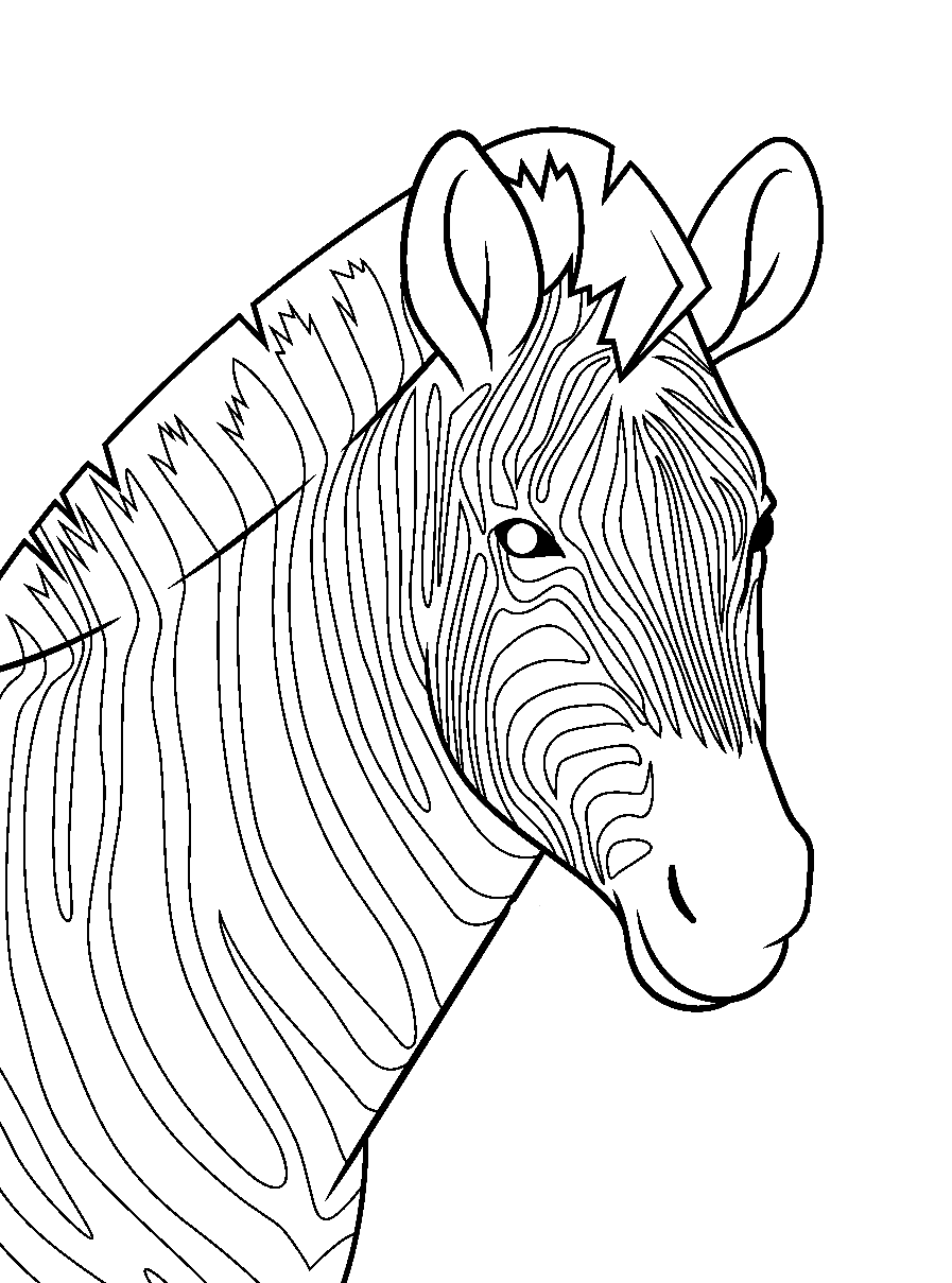 Realistic animal coloring pages printable for free download