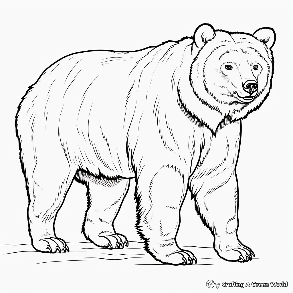 Animal realistic coloring pages