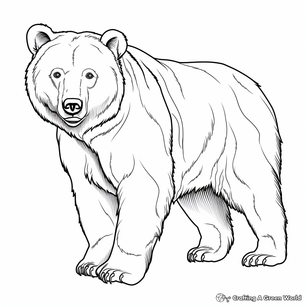 Animal realistic coloring pages