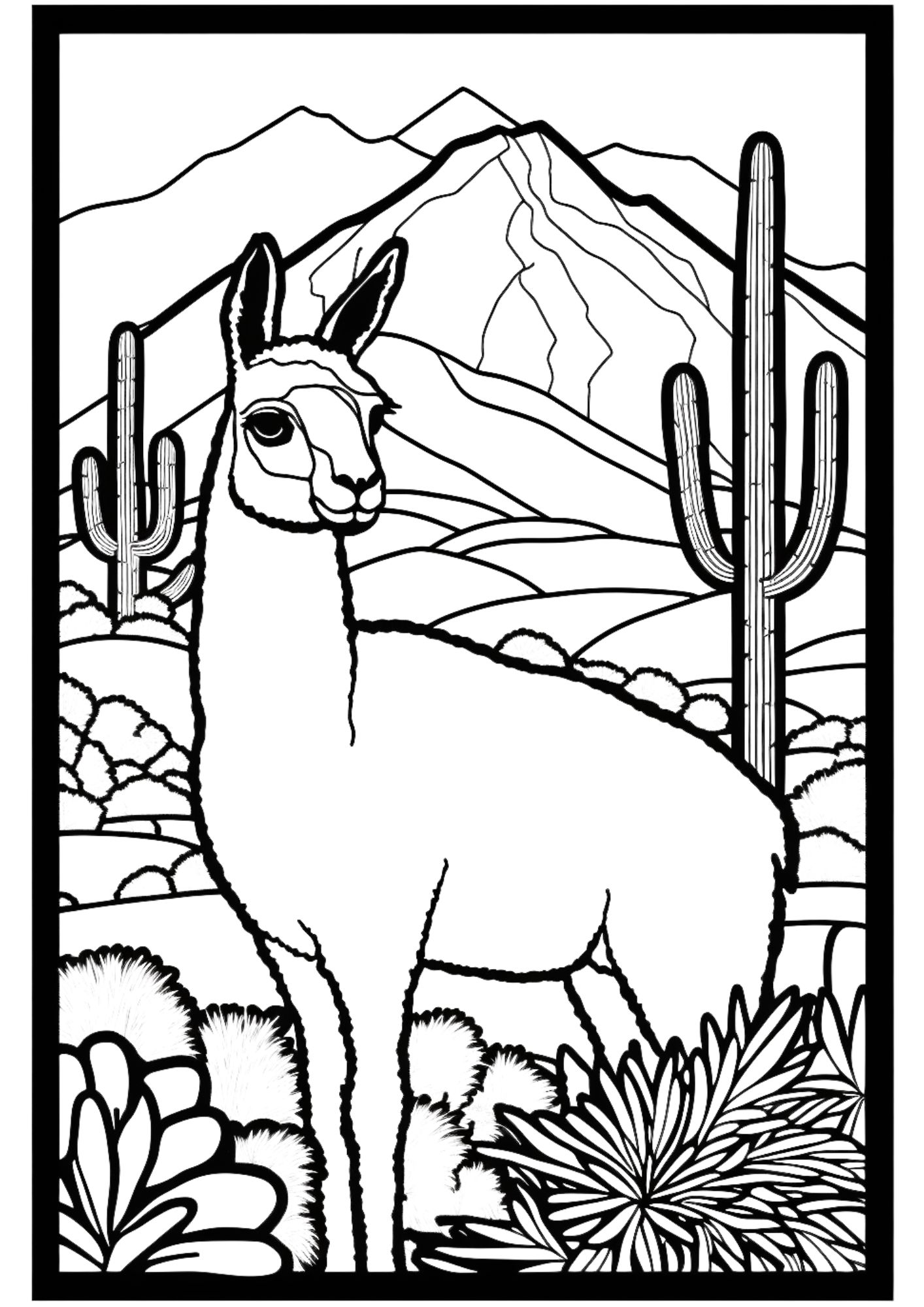 Free printable animal coloring pages for adults relax unwind and color