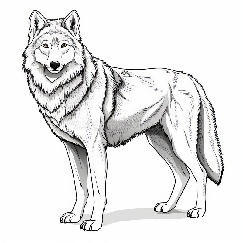 Resolution wolf stock illustrations â resolution wolf stock illustrations vectors clipart