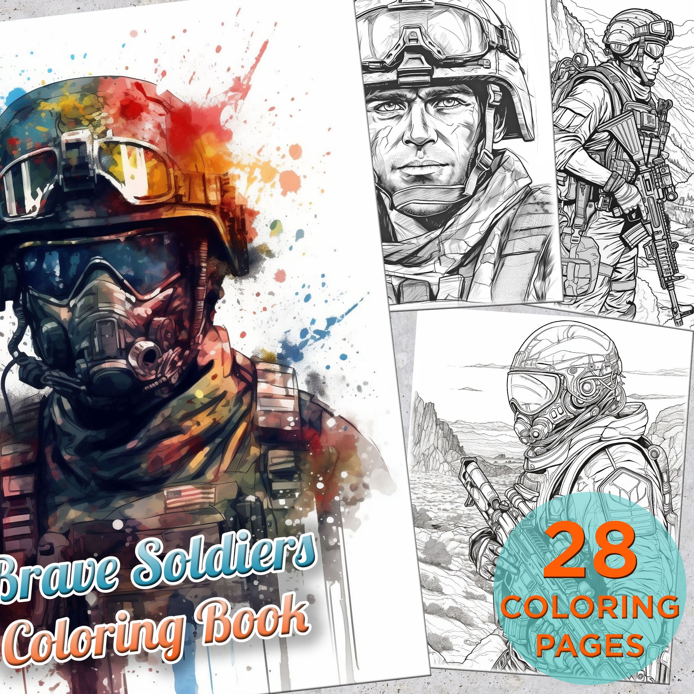 Army coloring pages