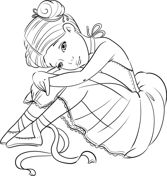 Thousand colouring book angel royalty