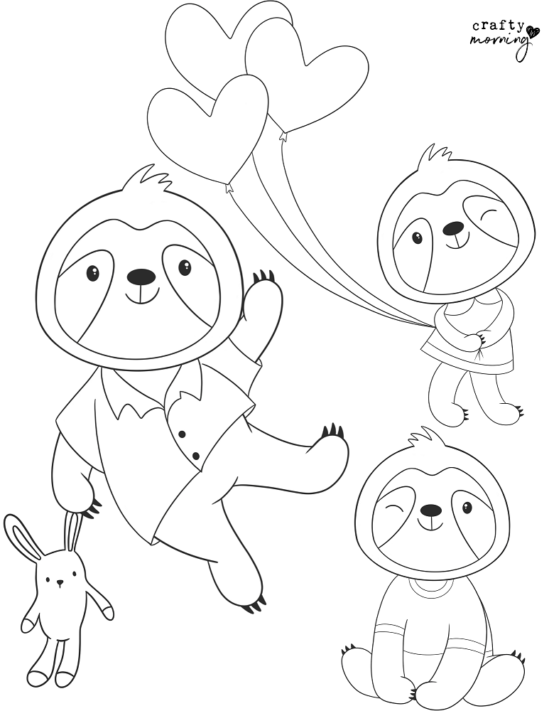 Cute coloring pages for kids to print