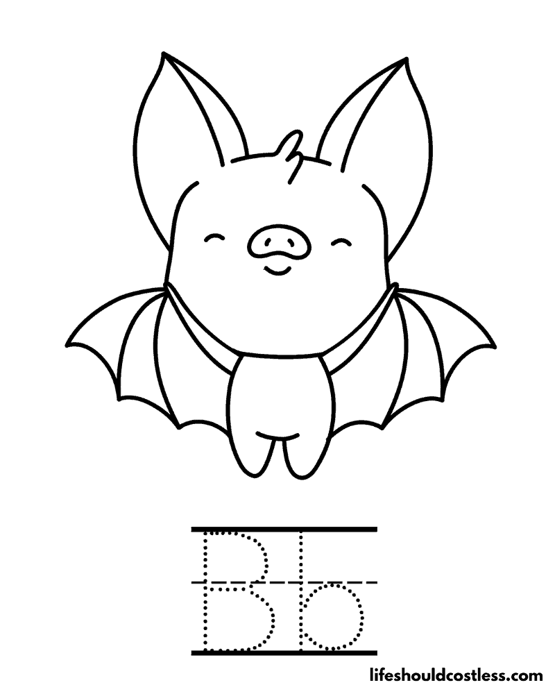 Bat coloring pages free printable pdf templates