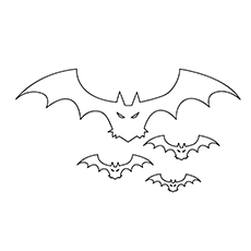 Top free printable bats coloring pages online