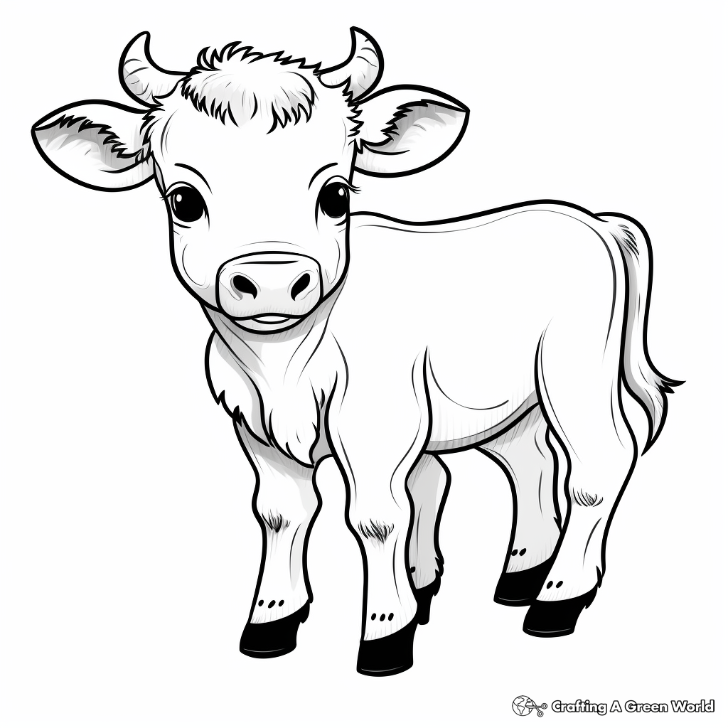Bull coloring pages
