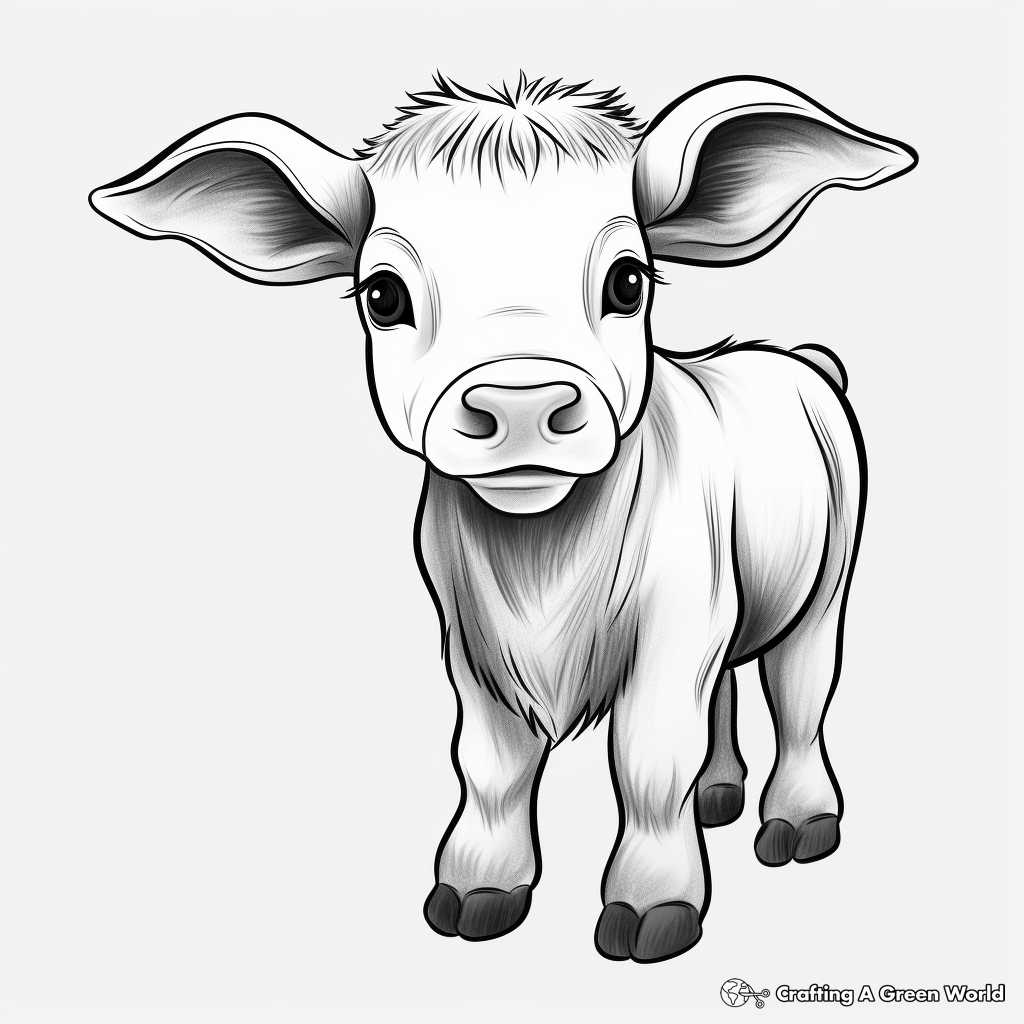 Bull coloring pages