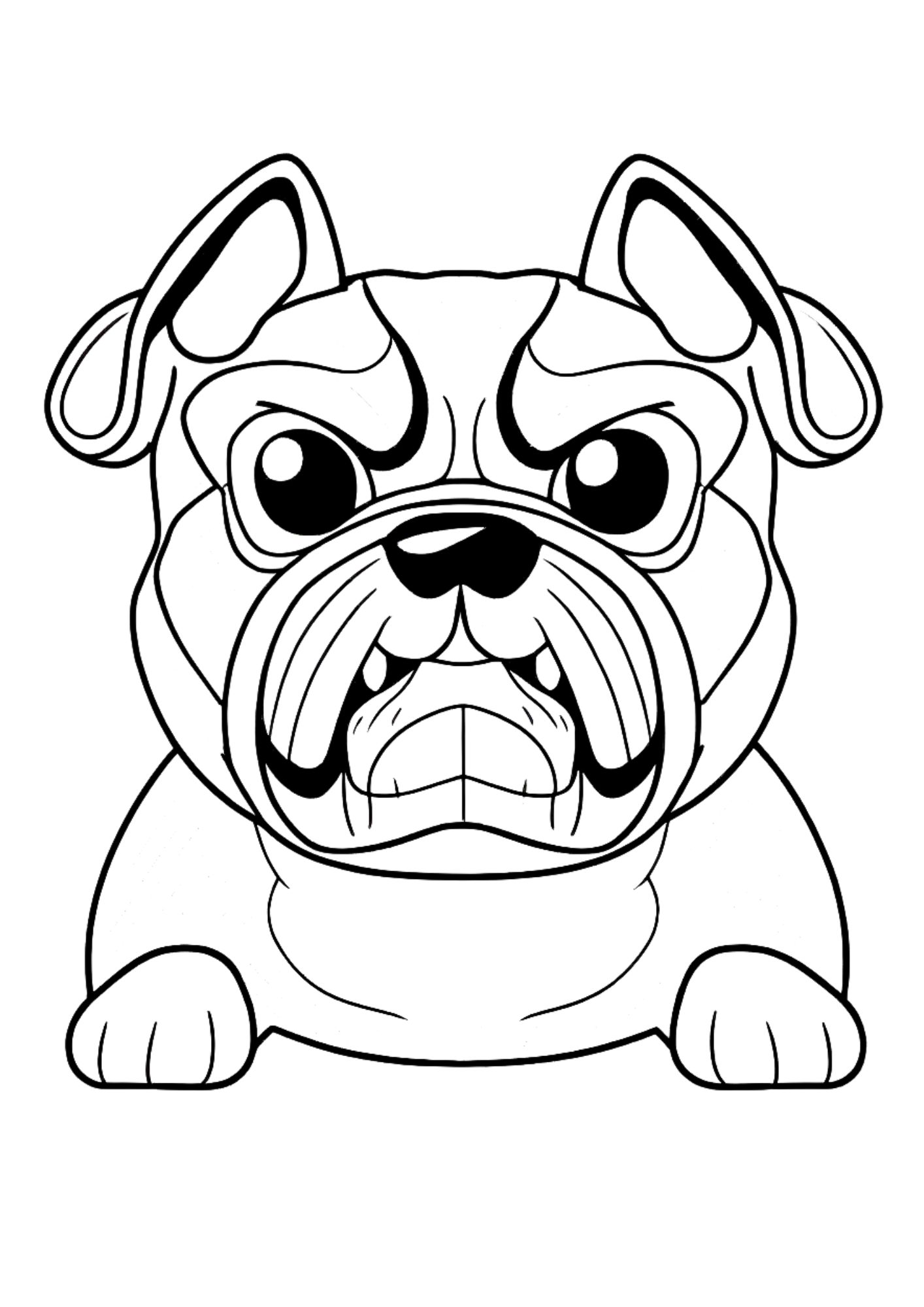 Free printable pages of dogs and puppies for dog lovers of all ages