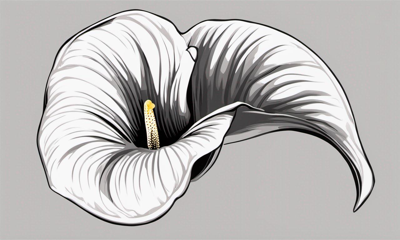Calla lily flower by raqib on