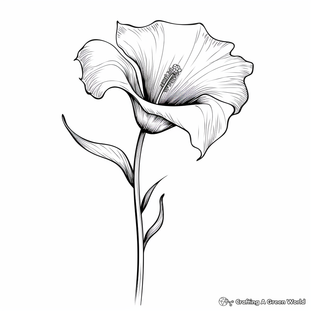 Lily coloring pages