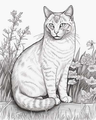 Realistic cats pages