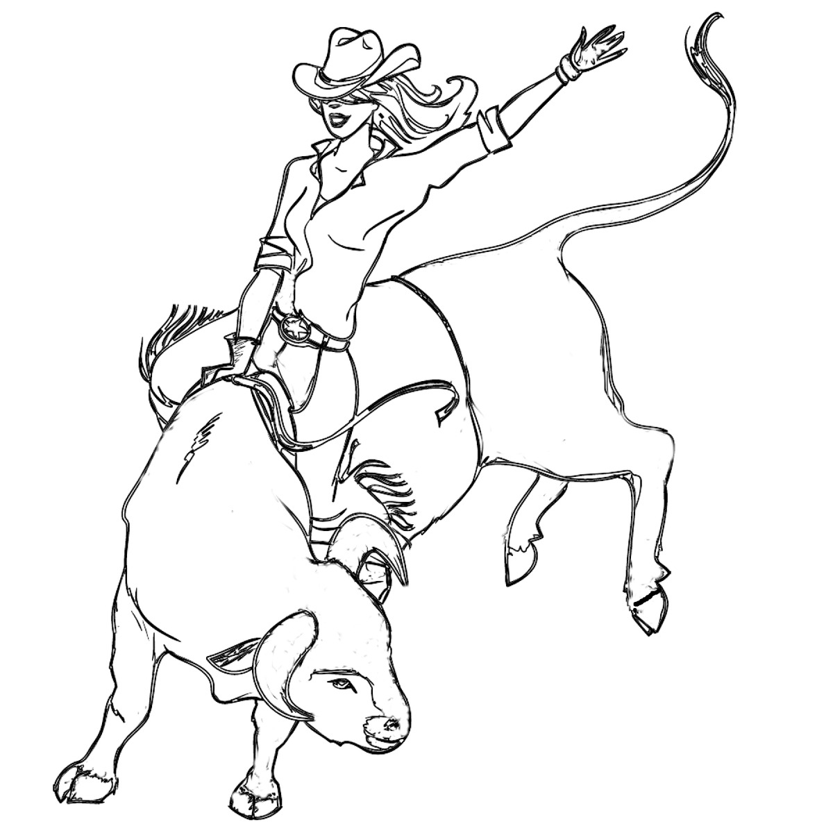 Color it rodeo