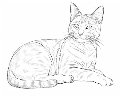Realistic cats pages