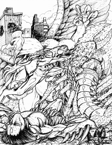 Deadpool r us vs the world coloring page free printable coloring pages