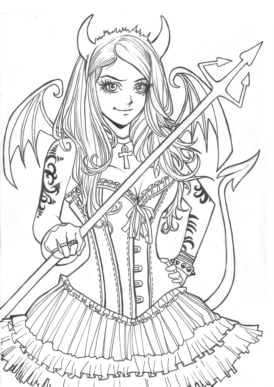 Inner demons monster coloring pages coloring pages inspirational coloring pages for girls