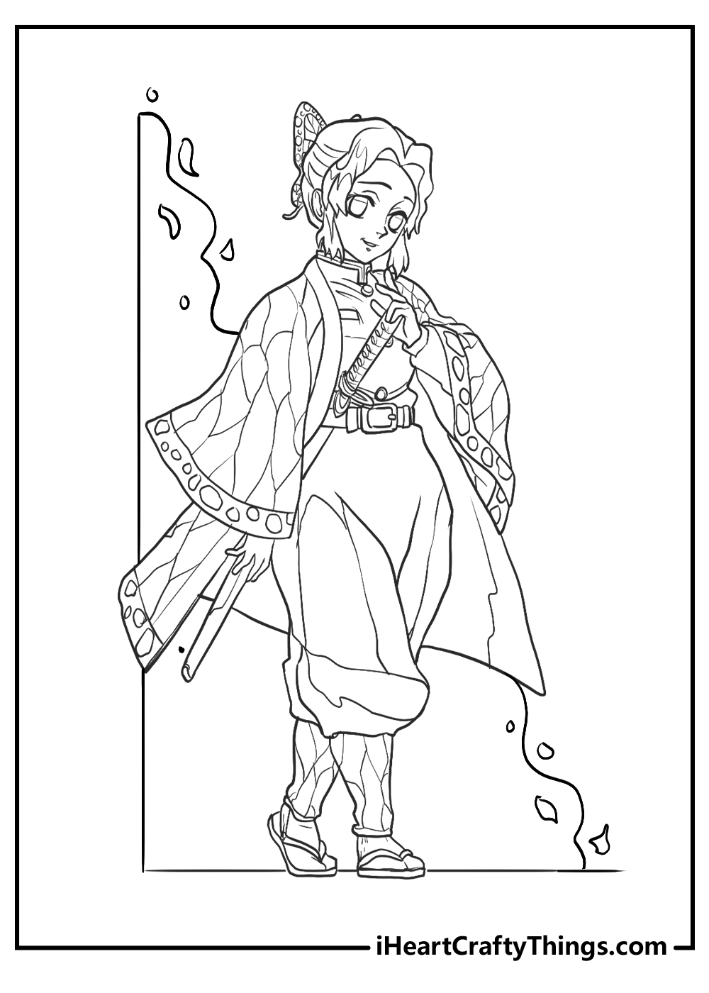 Printable demon slayer coloring pages updated