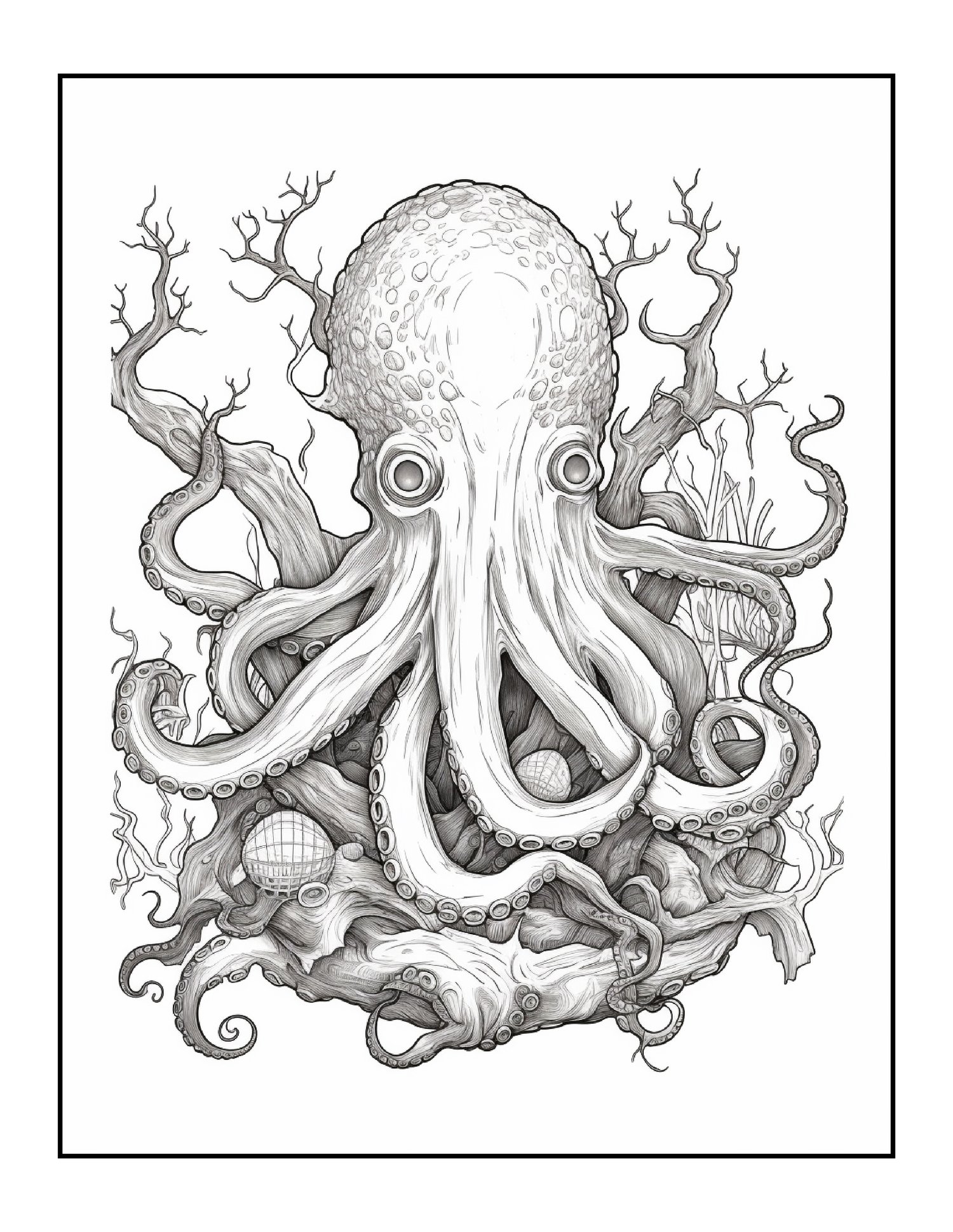 Ocean animals coloring pages