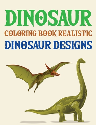 Dinosaur coloring book realistic dinosaur designs simple dinosaur coloring book for adults paperback murder by the book