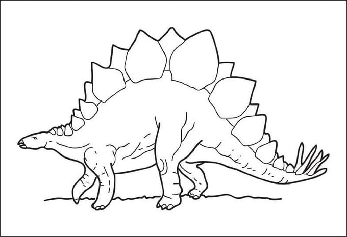 Dinosaur coloring page s in illustrator pdf png svg jpg eps