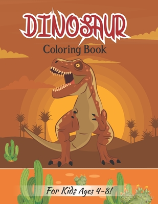 Dinosaur coloring book for kids ages