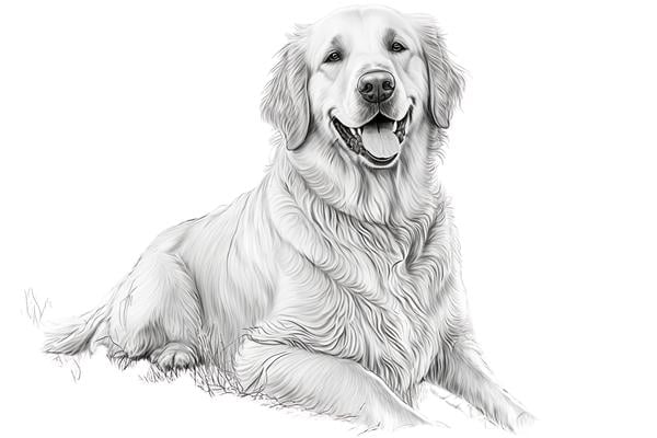 Free printable dog coloring pages list