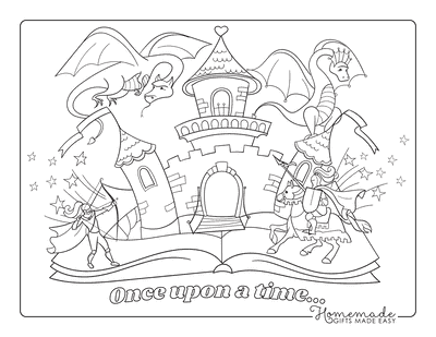 Free dragon coloring pages for kids adults