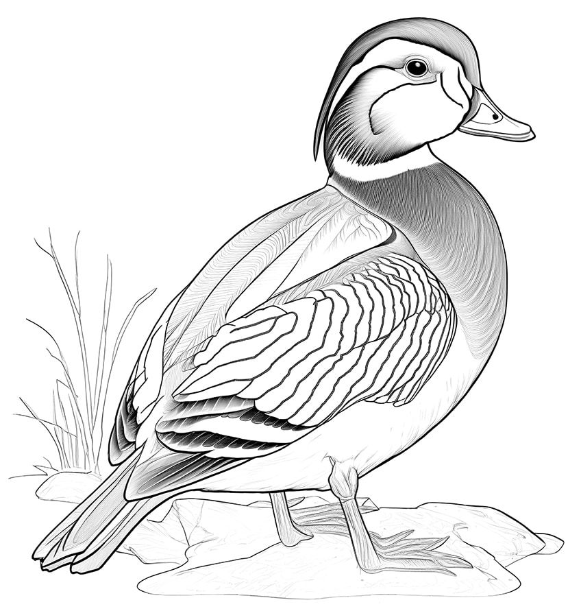 Bird coloring pages