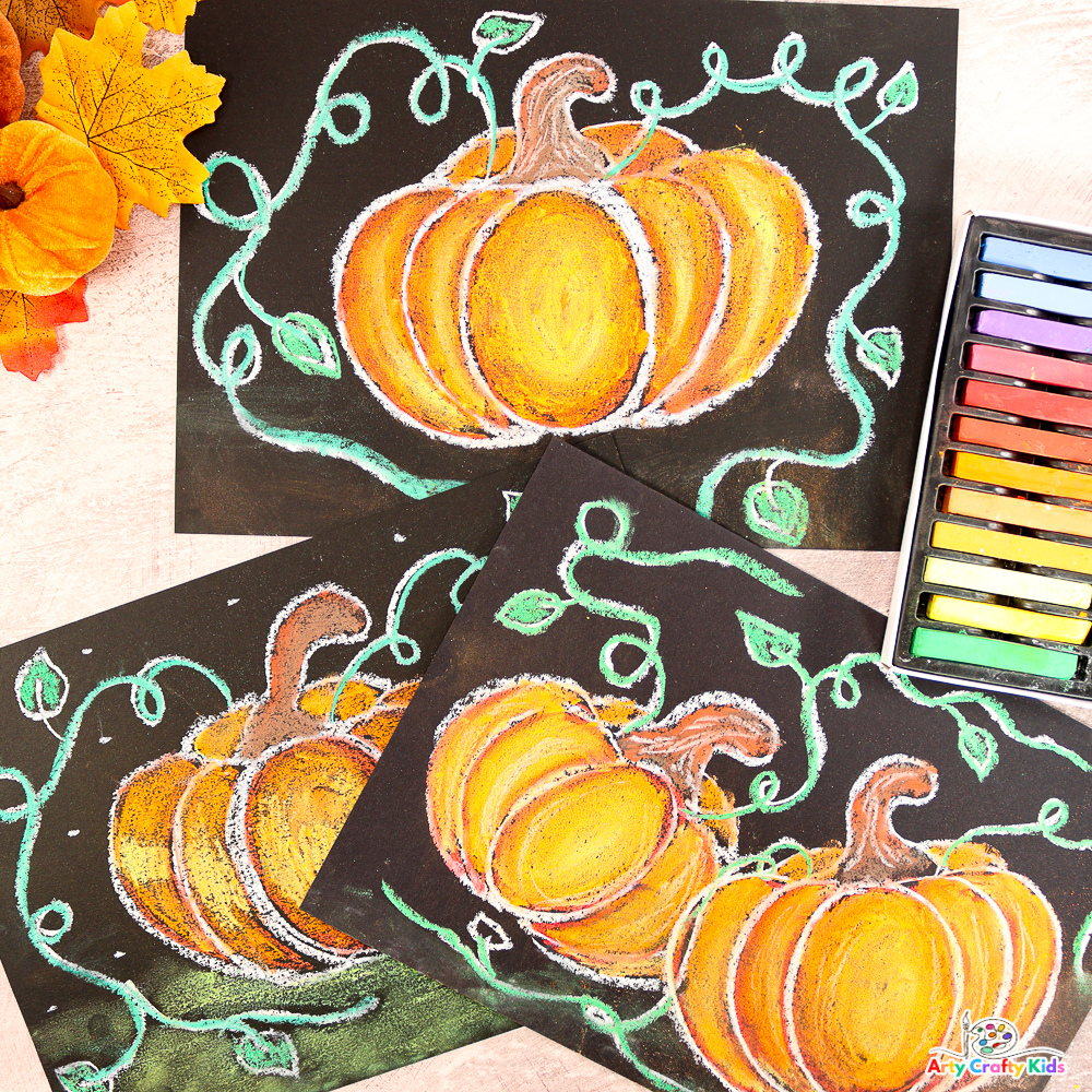 How to draw a pumpkin easy pumpkin art