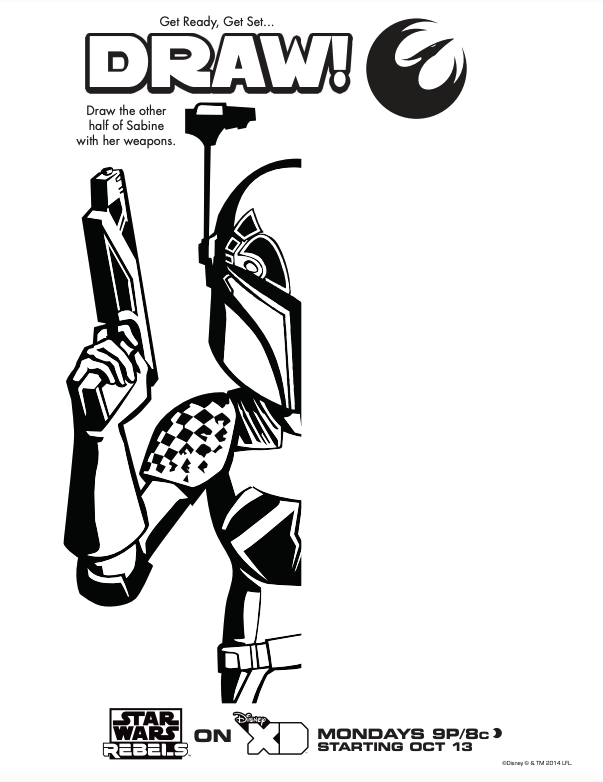 Star wars rebels coloring pages