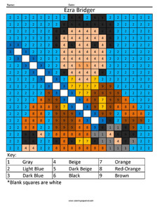 Star wars color by number