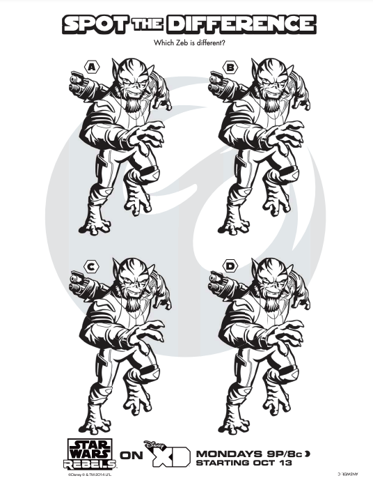 Star wars rebels coloring pages