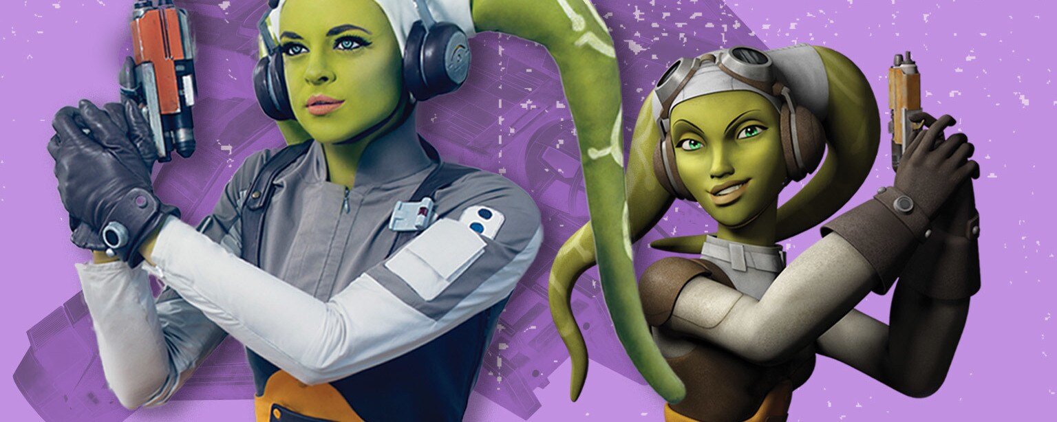 Cosplay mand center star wars rebels
