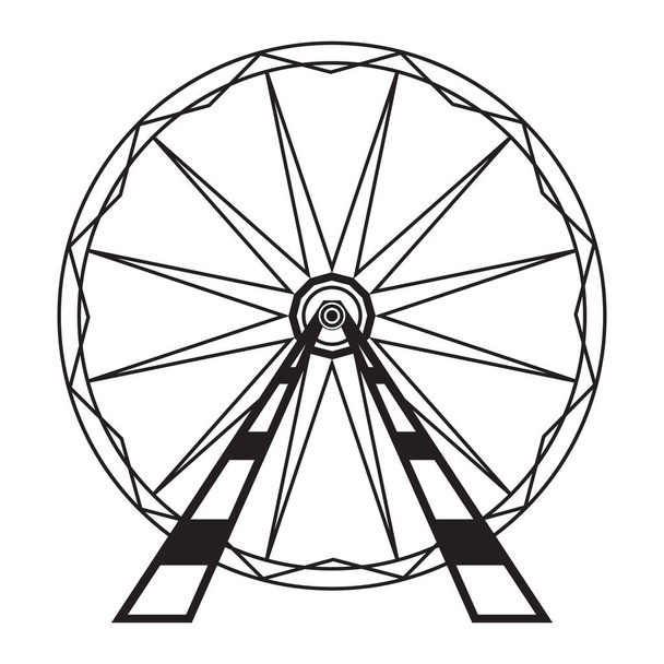 Ferris wheel free stock vectors