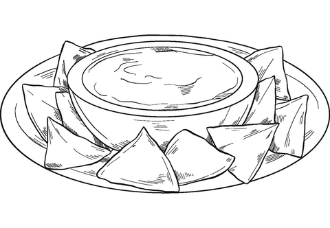 Mexican food coloring page free printable coloring pages