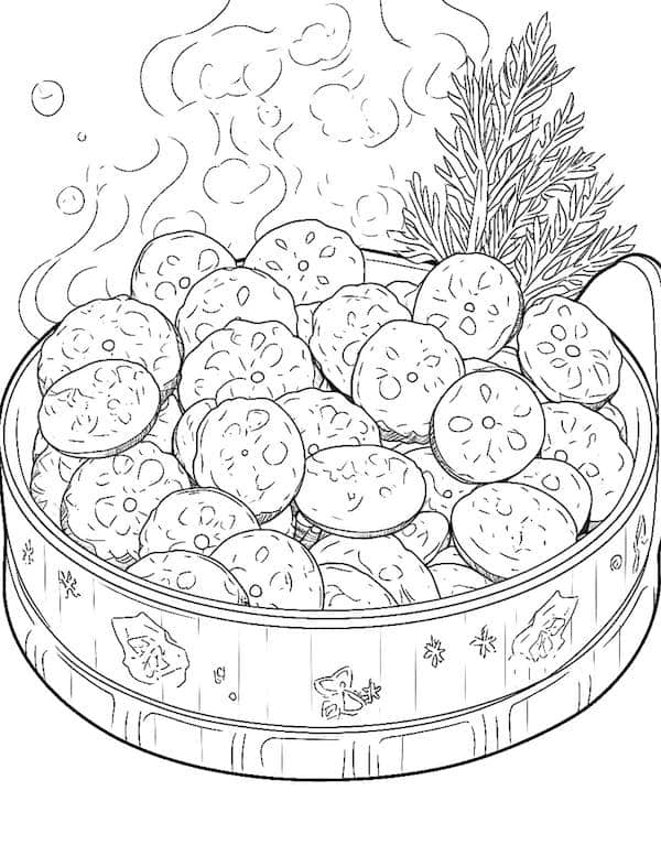 Cheerful christmas coloring pages for kids and adults