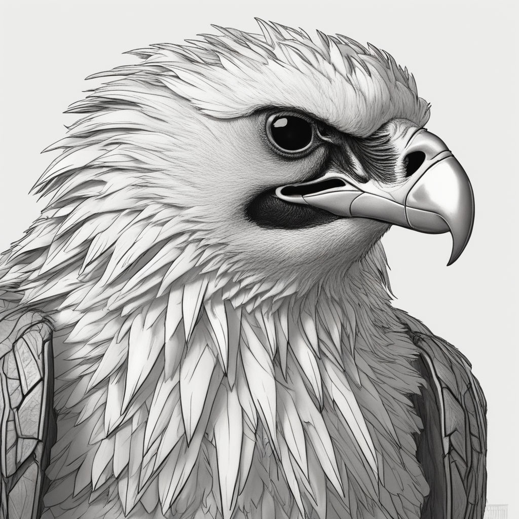 An eagle head icon
